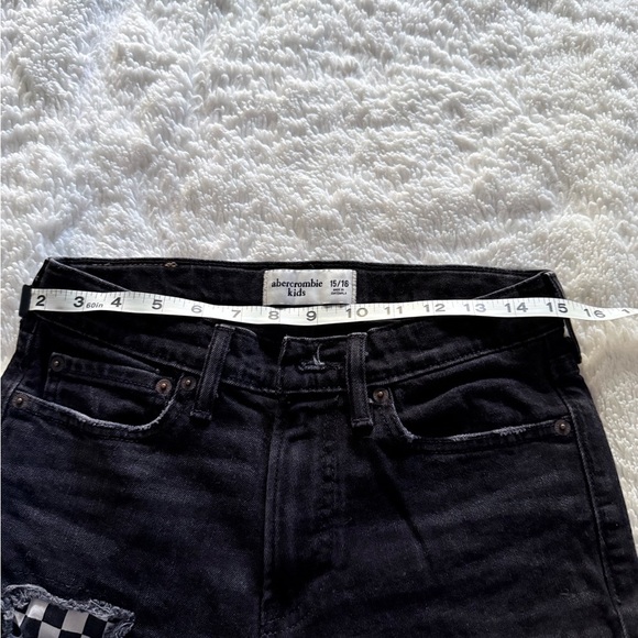 Abercrombie Kids Black Distressed Shorts - Picture 5 of 6